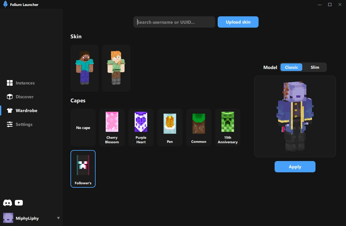 Wardrobe in Folium